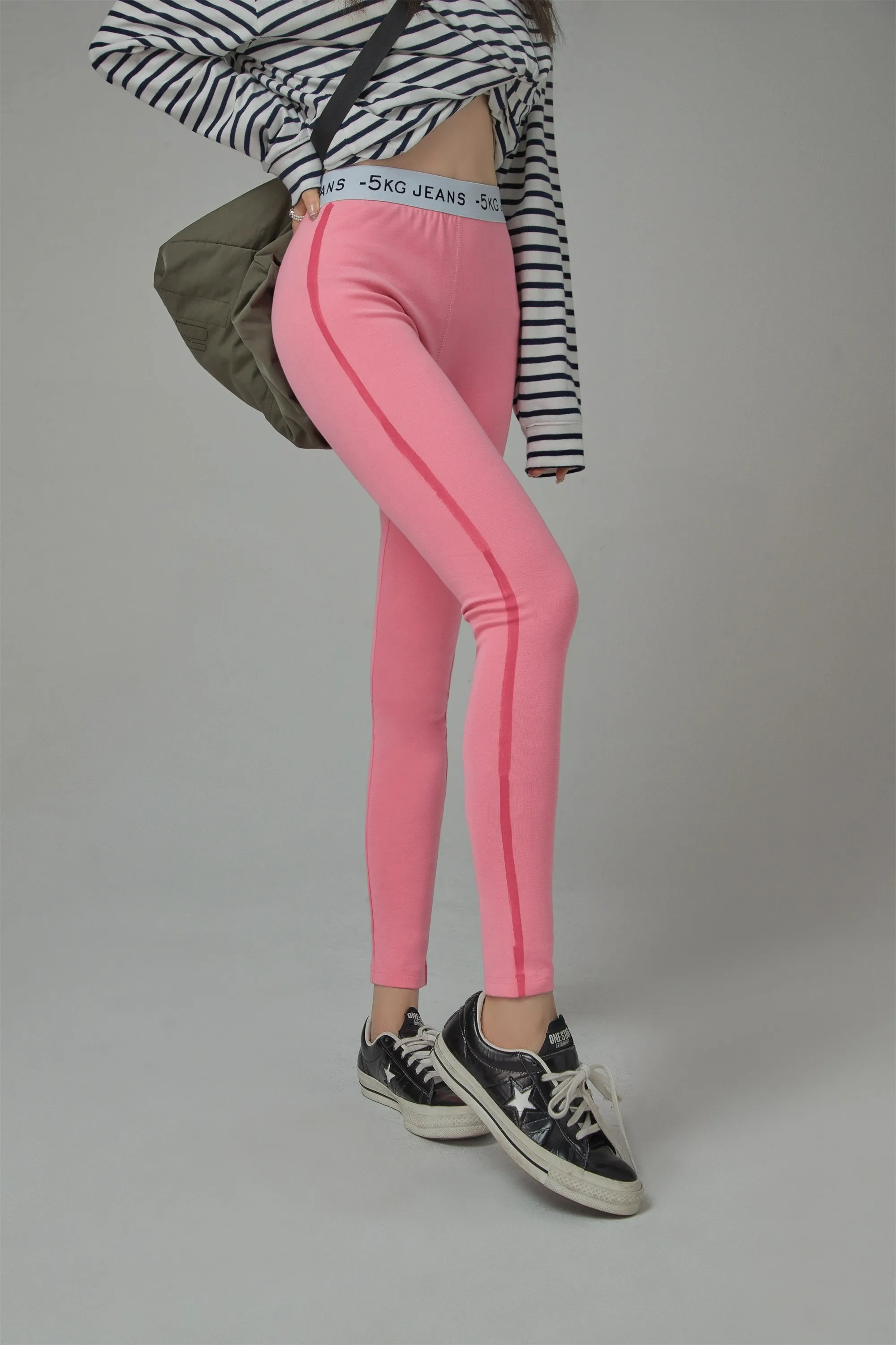 '-5Kg Jean Waistband Leggings