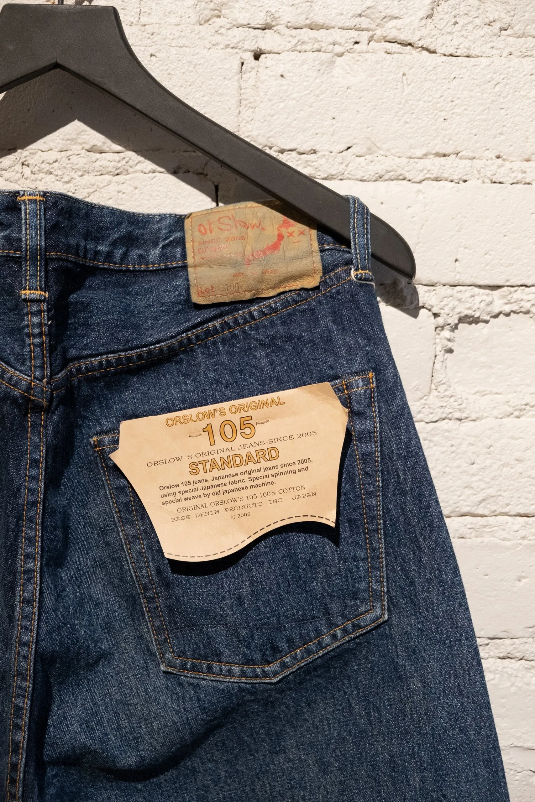 105 STANDARD SELVEDGE DENIM 2YEAR