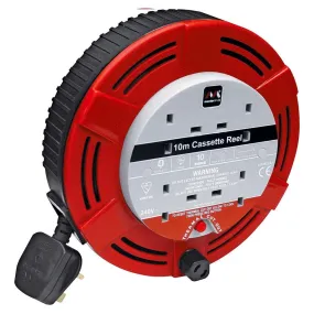 10M Extension Cable Reel - Red | RREEL