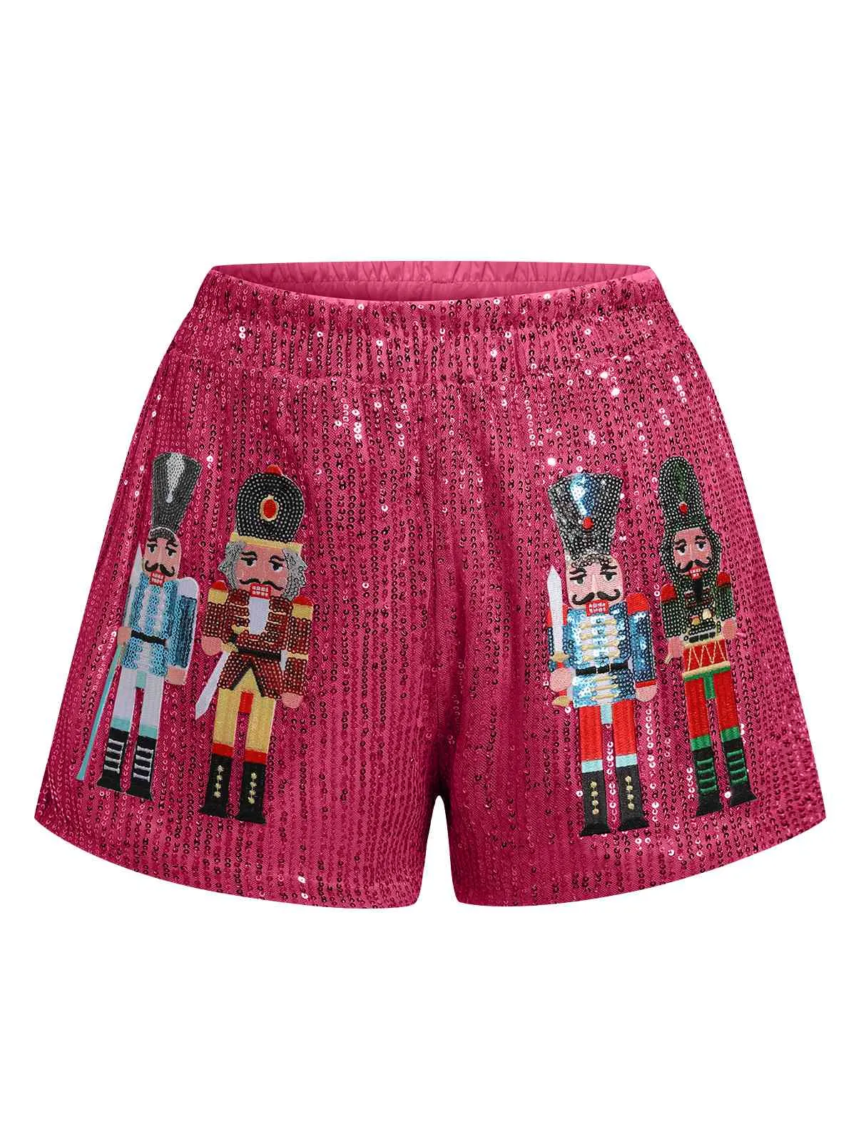 1930s Christmas Nutcraker Sequined Shorts