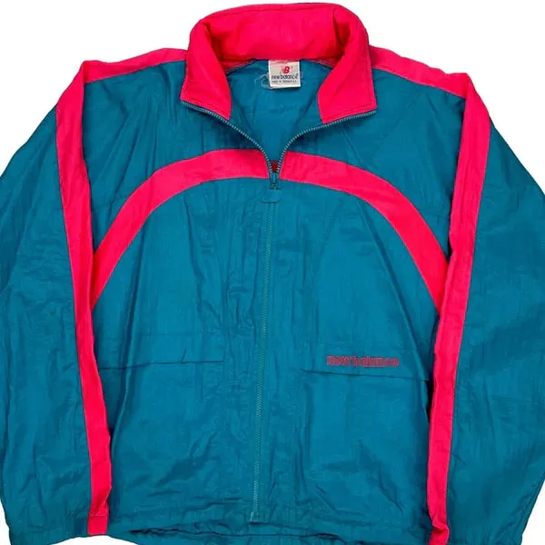 1980S New Balance Jacket - Small Blue Nylon