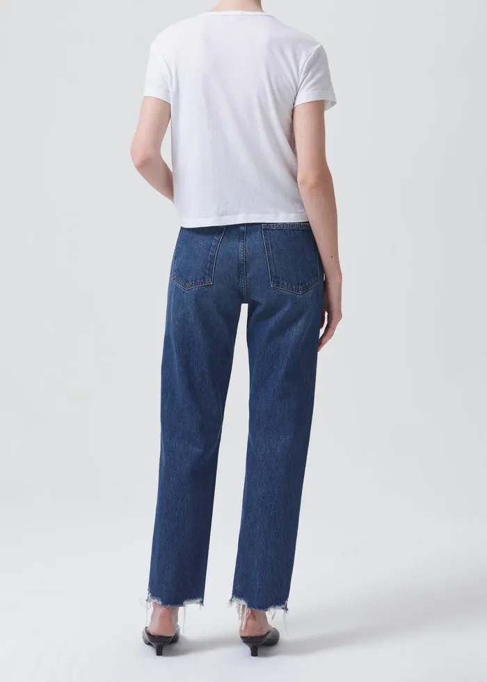 Agolde 90'S Pinch Waist High Rise Straight Jeans in Swindle