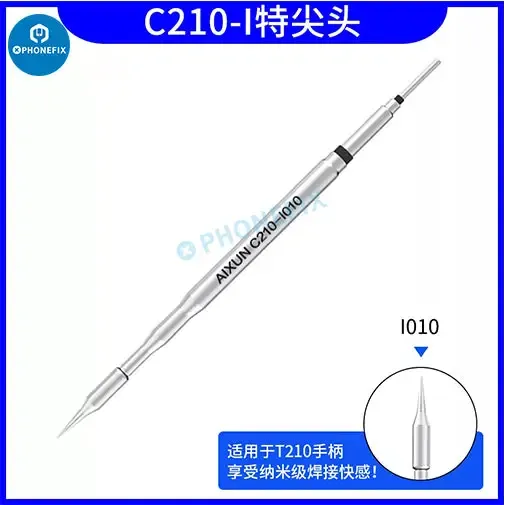 AiXun C210 Ultra Red Copper Soldering Iron Tips Aixun T3B