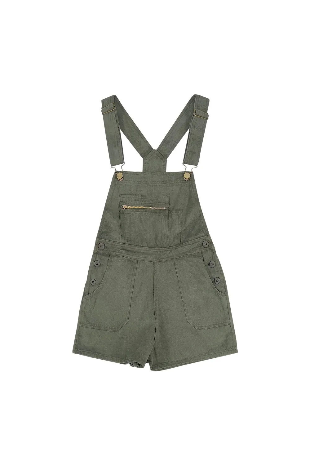 Alma Overall Twill Shorts