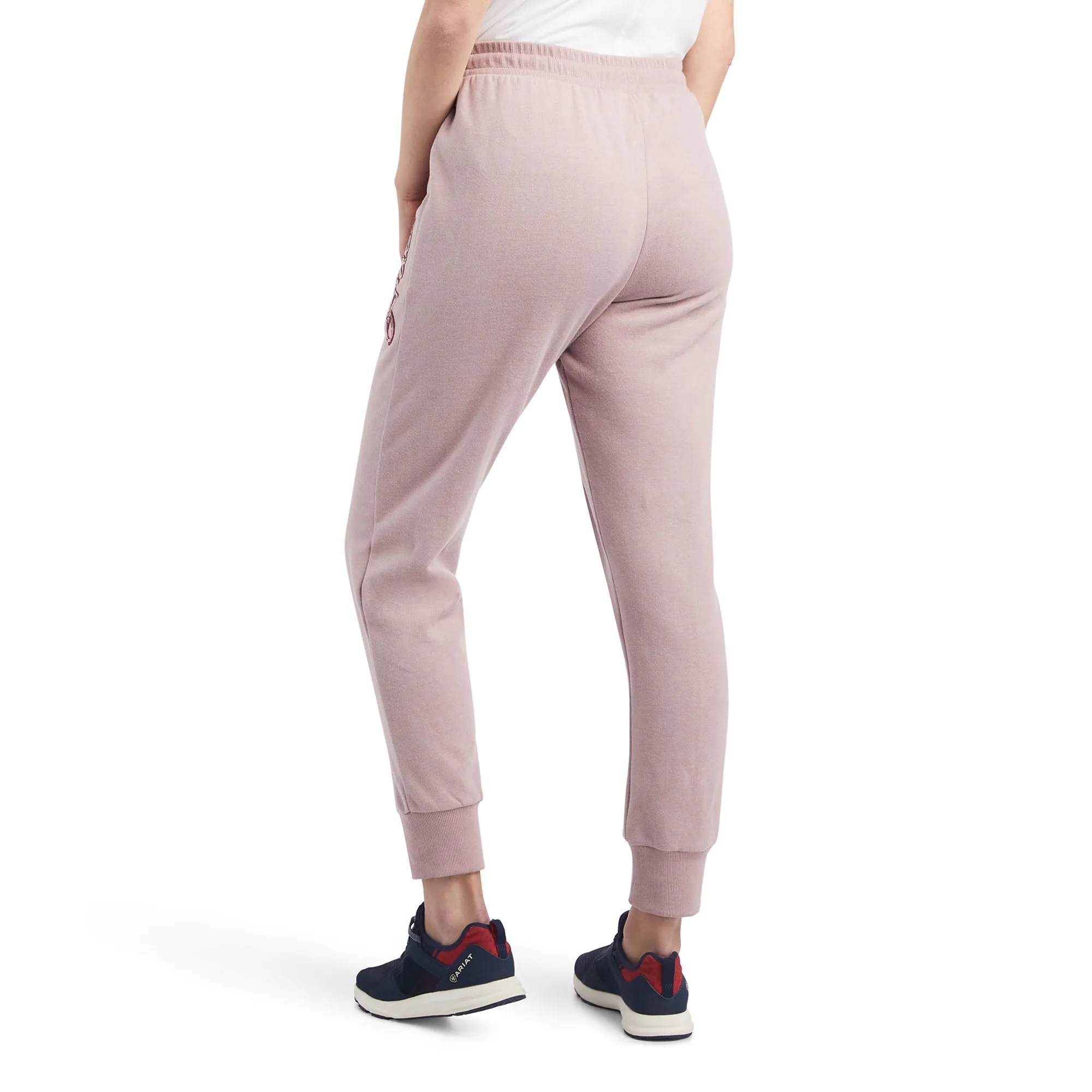 Ariat Women's Real Sweatpant Joggers, Rose Heather