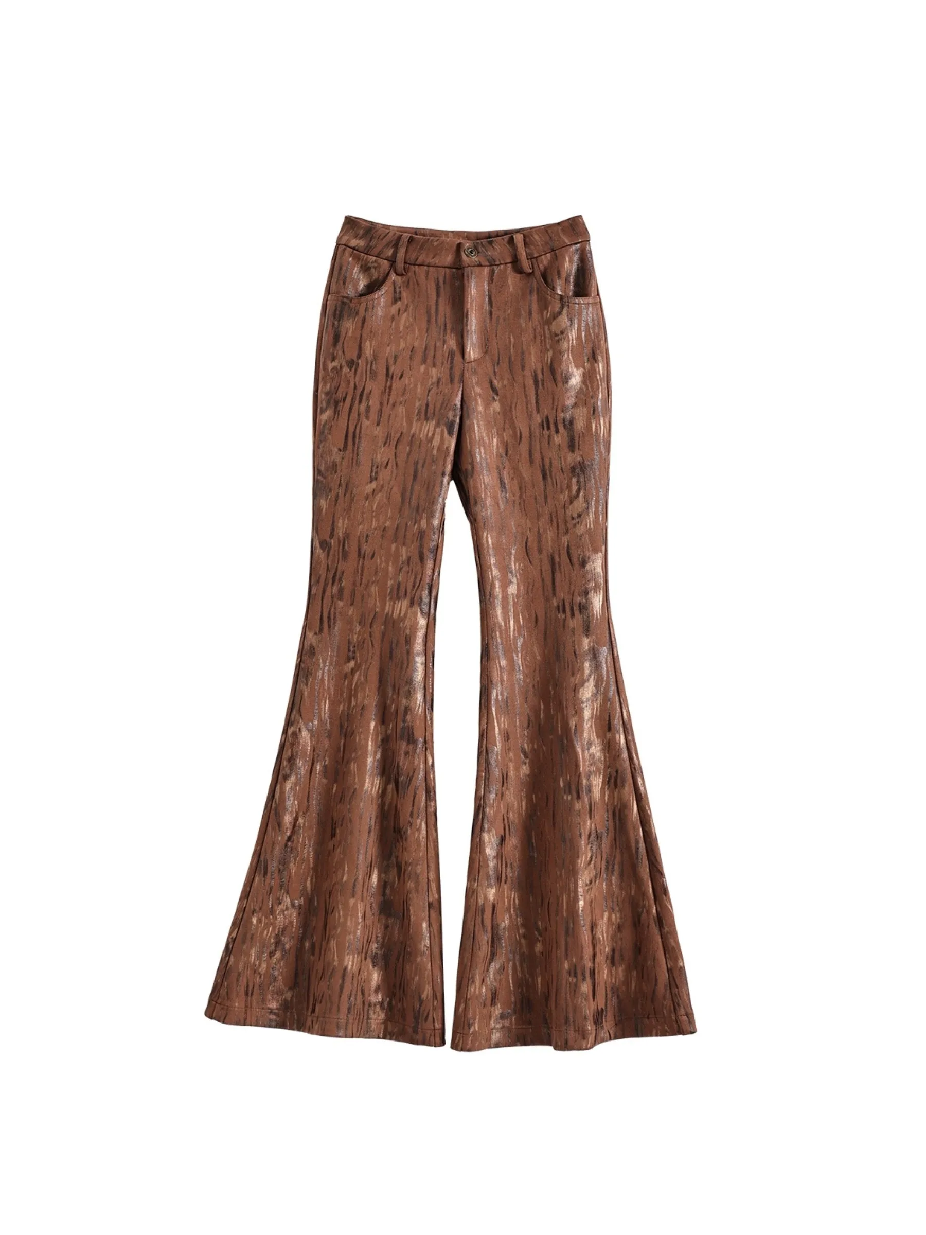 Atara High-Waist Bootcut Trousers