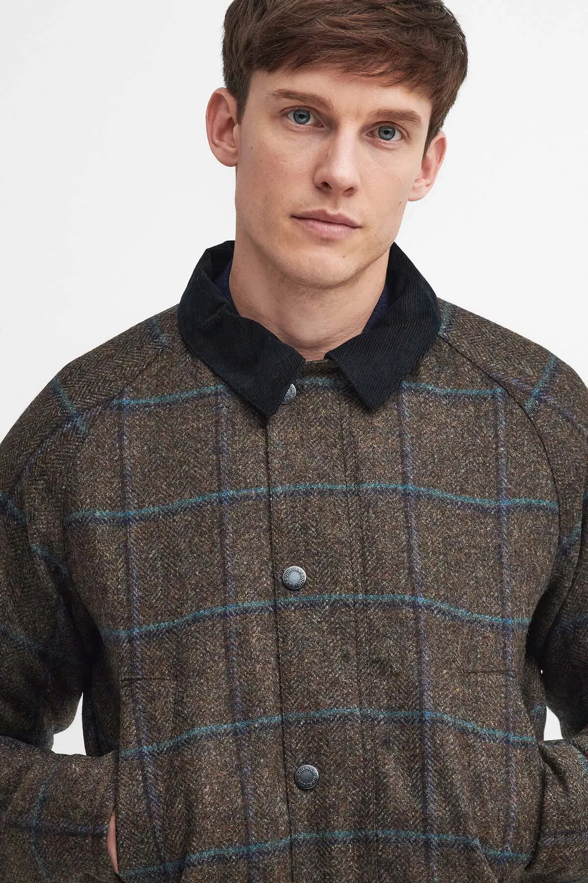 Barbour Bedale Check Wool Jacket