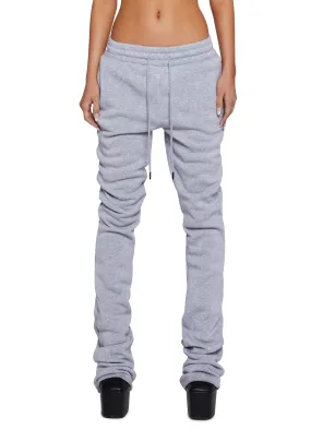 Be On Your Way Fleece Pants - Gray