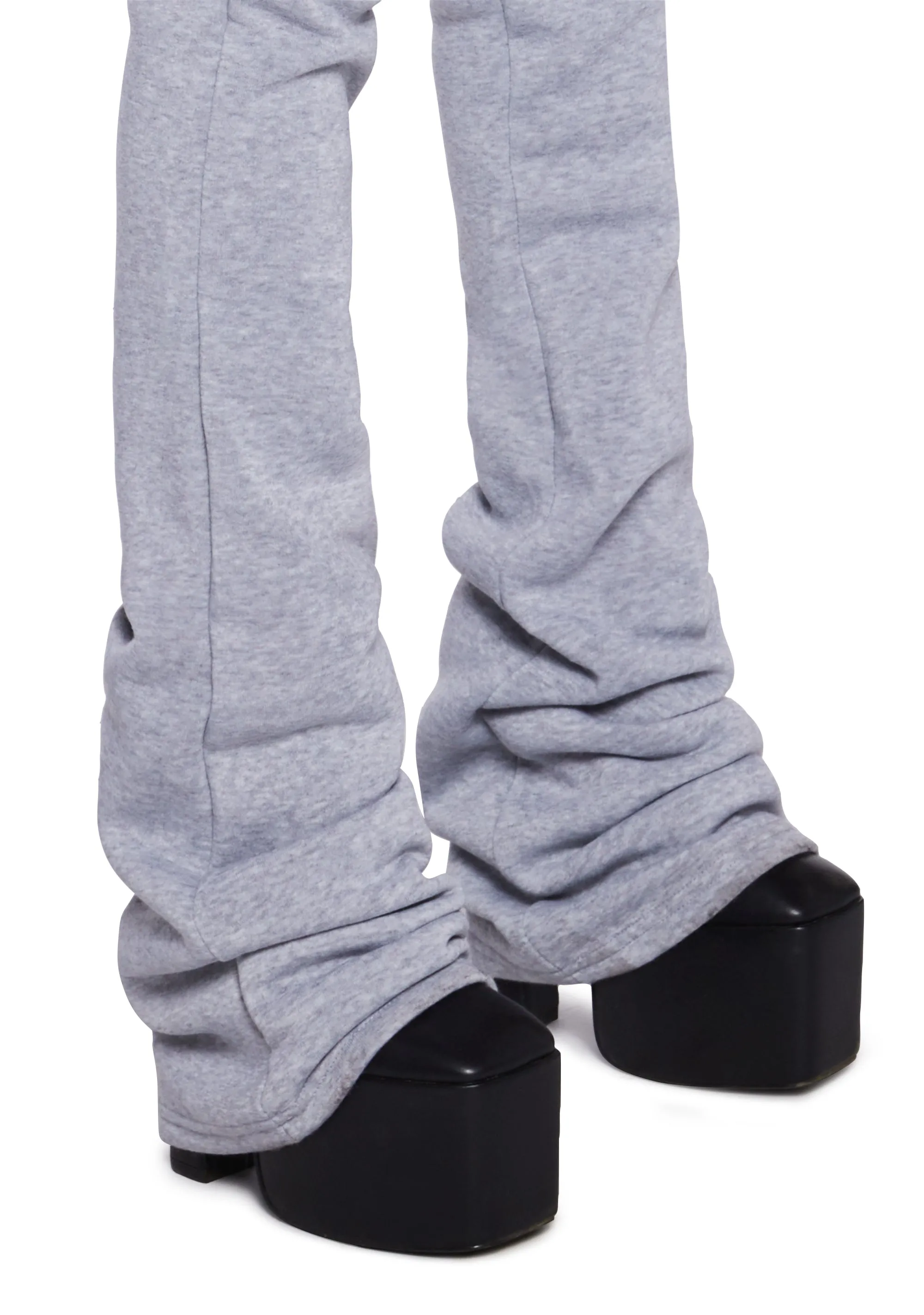 Be On Your Way Fleece Pants - Gray