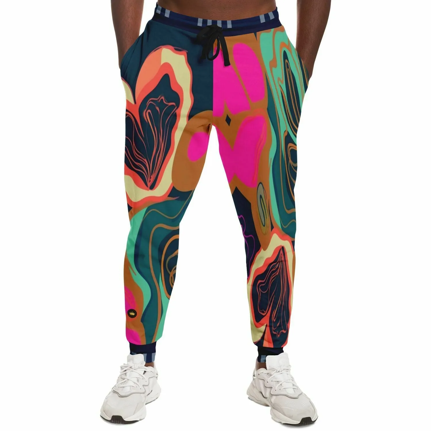 Big Floral Blossom Eco-Poly Unisex Joggers