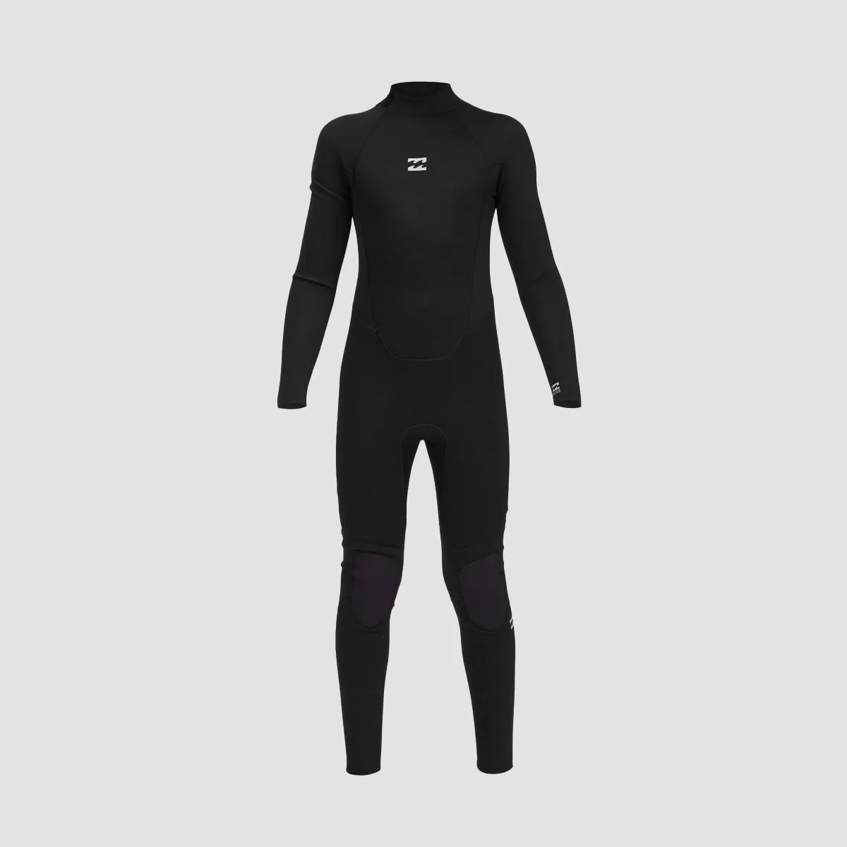 Billabong Intruder 4/3mm Back Zip Wetsuit Black - Kids