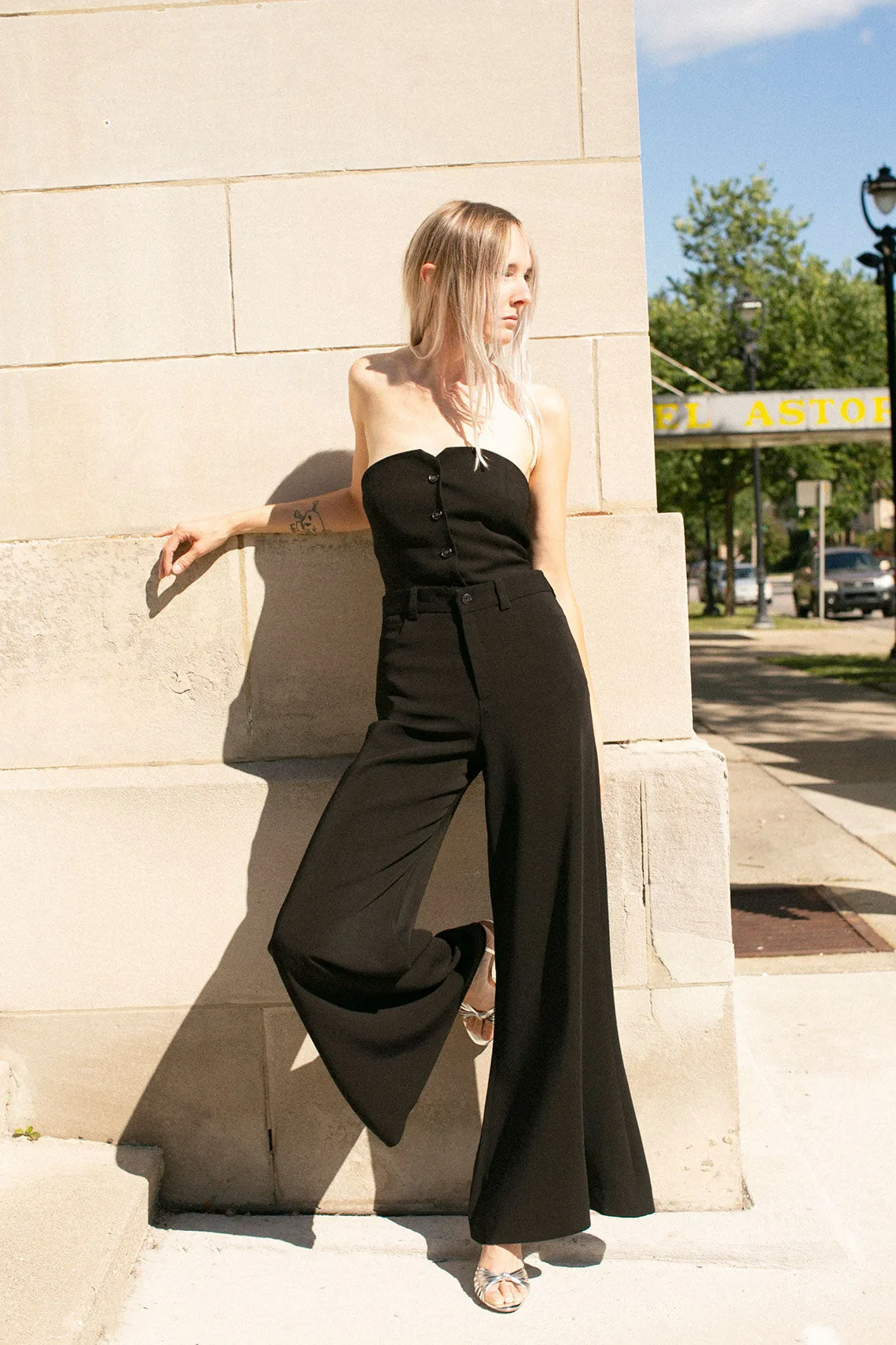 Black Petiso Pant