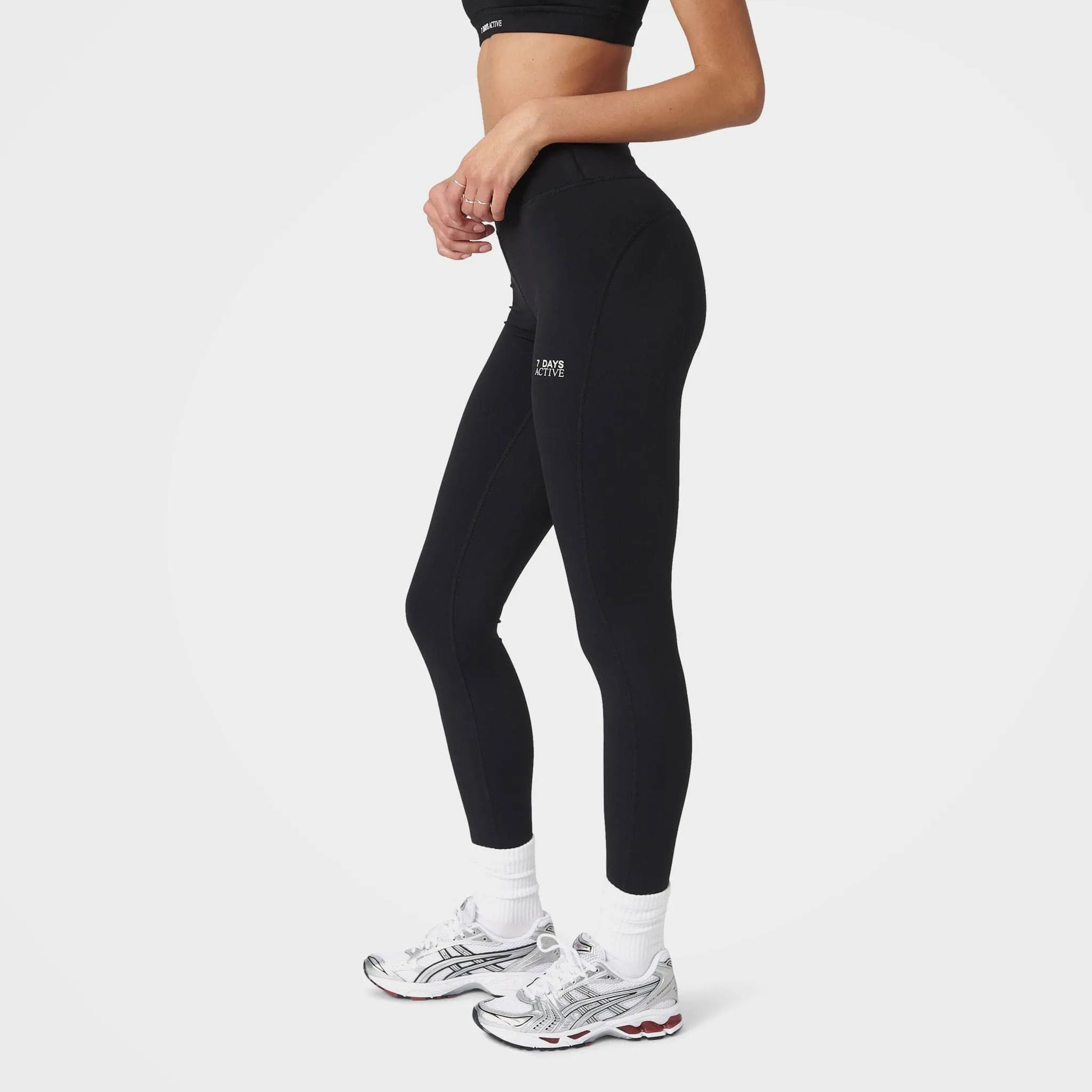 Black Sculpt Tights, Women's Leggings by 7Days Active