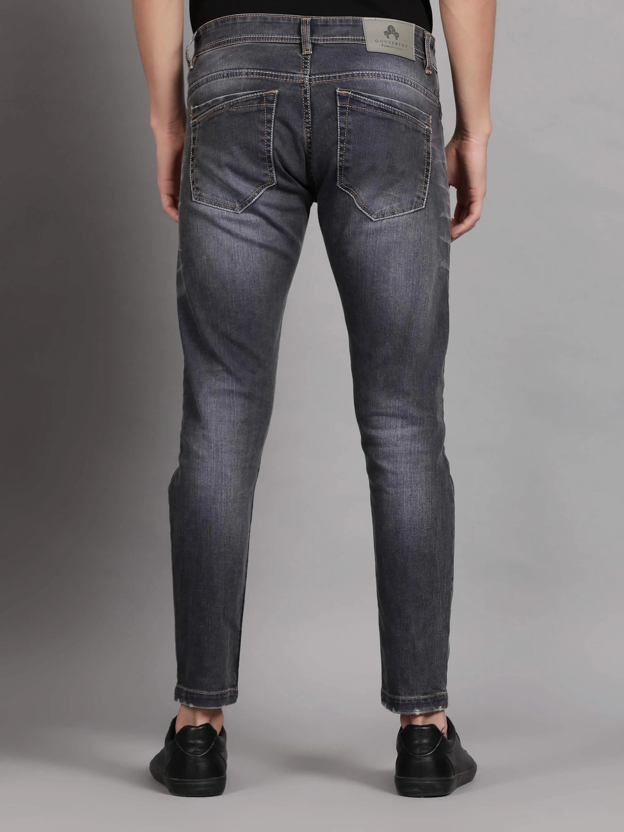 Blue Denim Slim Fit Jeans for Men (GBDNM5012)