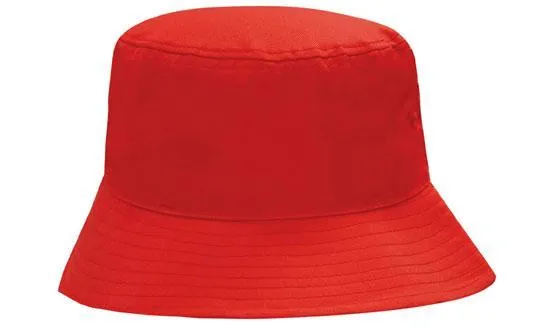 BREATHABLE POLY TWILL BUCKET HAT