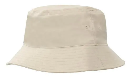 BREATHABLE POLY TWILL BUCKET HAT