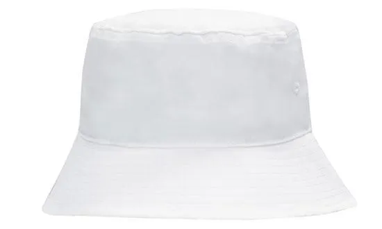 BREATHABLE POLY TWILL BUCKET HAT