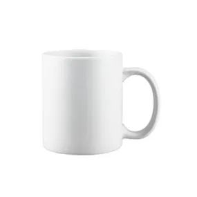 Browne 11 Oz Palm Ceramic Mug, White, 36 /Case