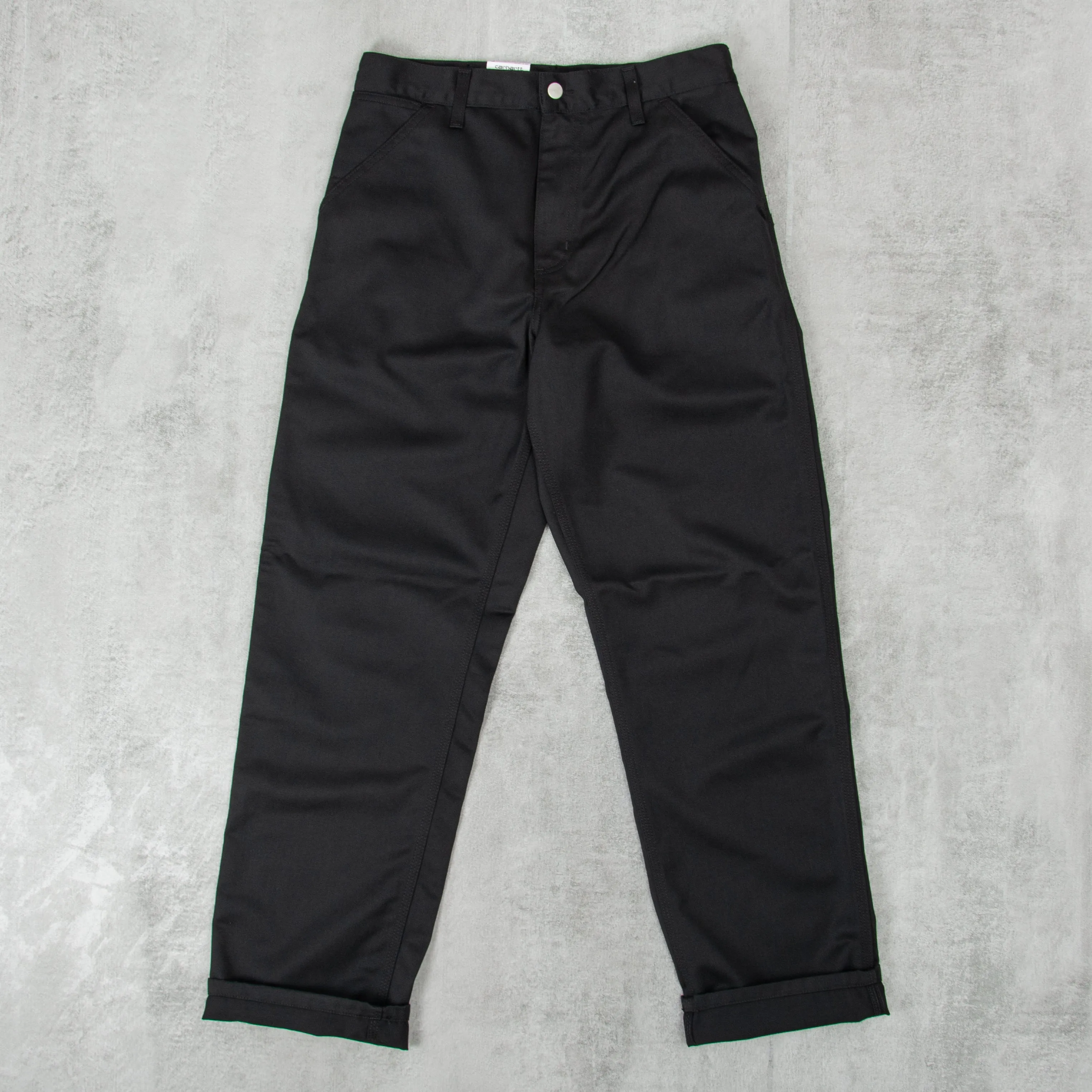 Carhartt WIP Simple Pant - Black Rinsed