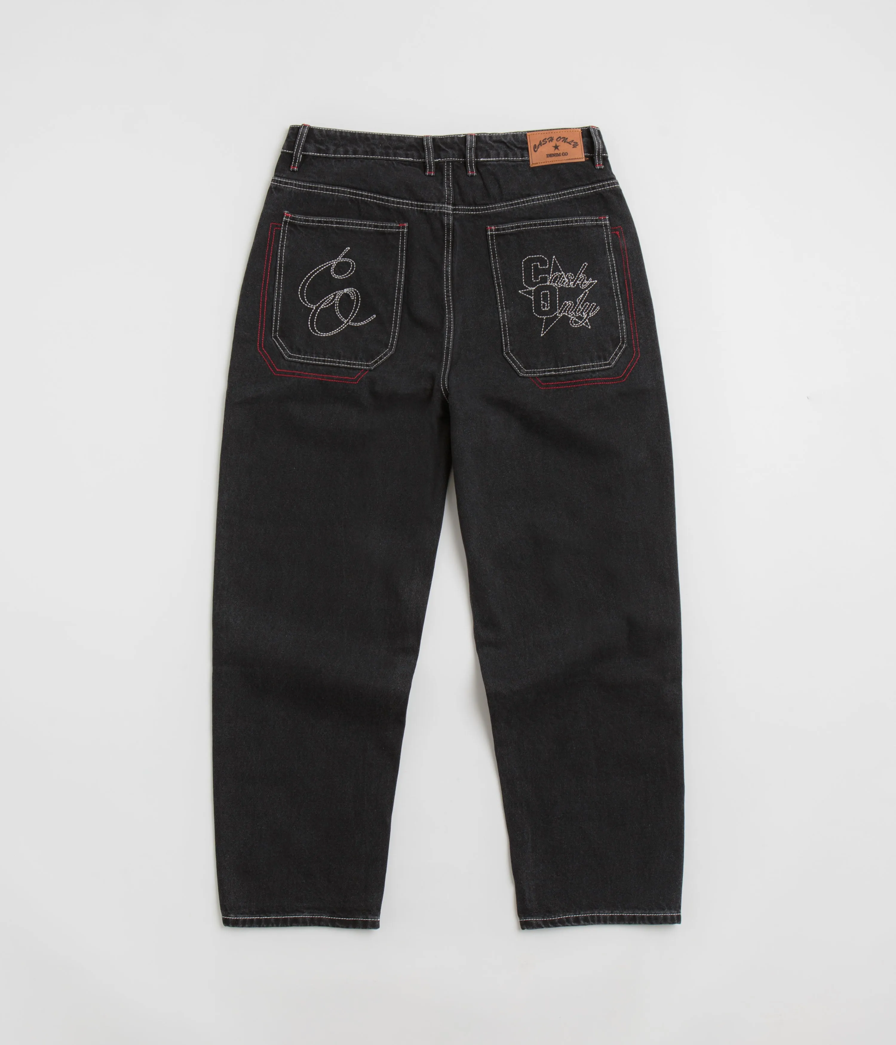 Cash Only Halftime Jeans - Distressed Black