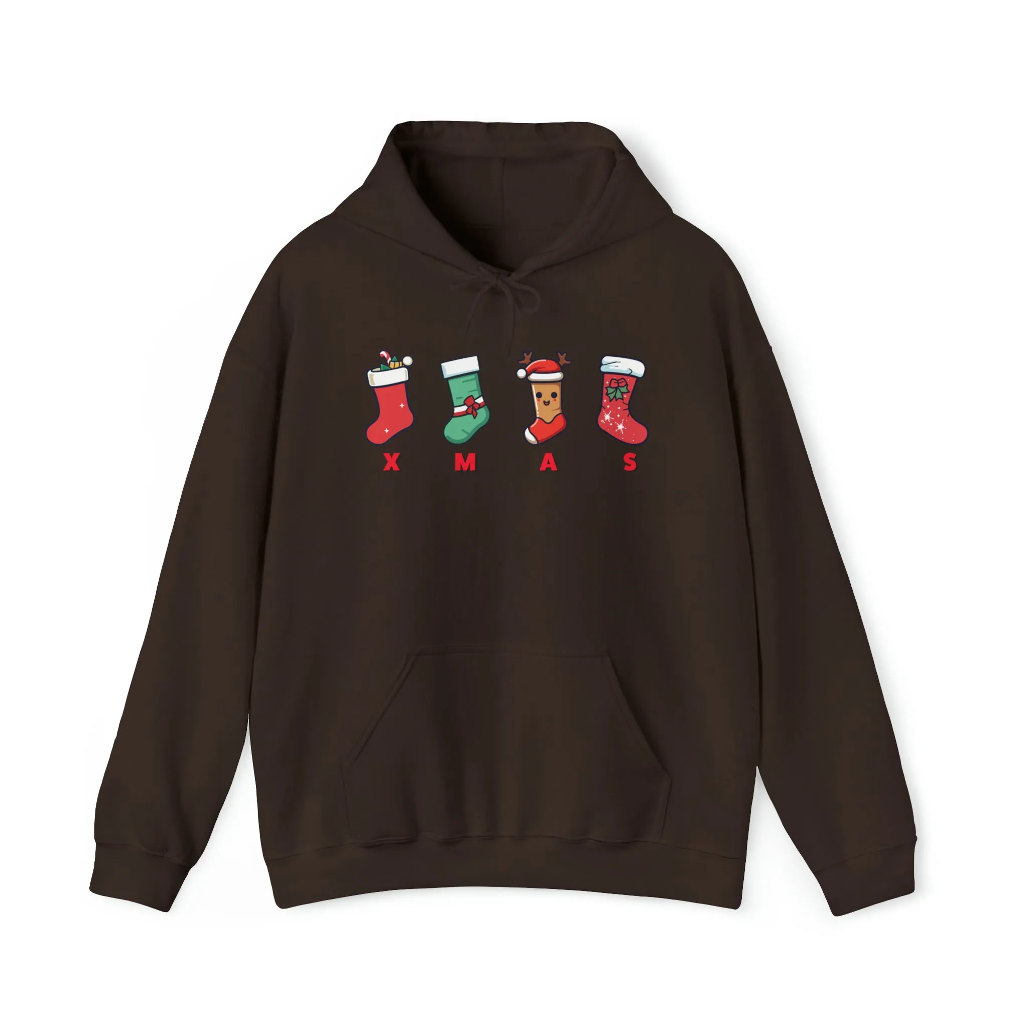 Christmas Hoodie, Stockings Hoodie, Christmas Stockings Hoodie, Christmas Gift Idea, Winter Hoodie, Holiday Hoodie, Stockings Logo Hoodie