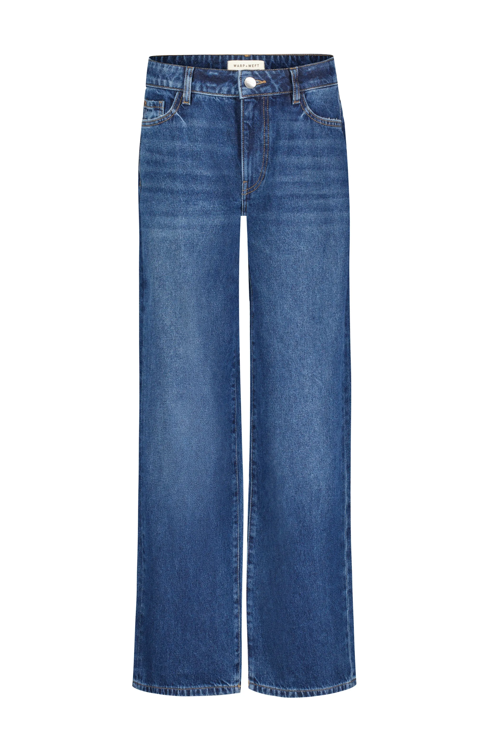 CJU Mid Rise Wide Leg Jeans