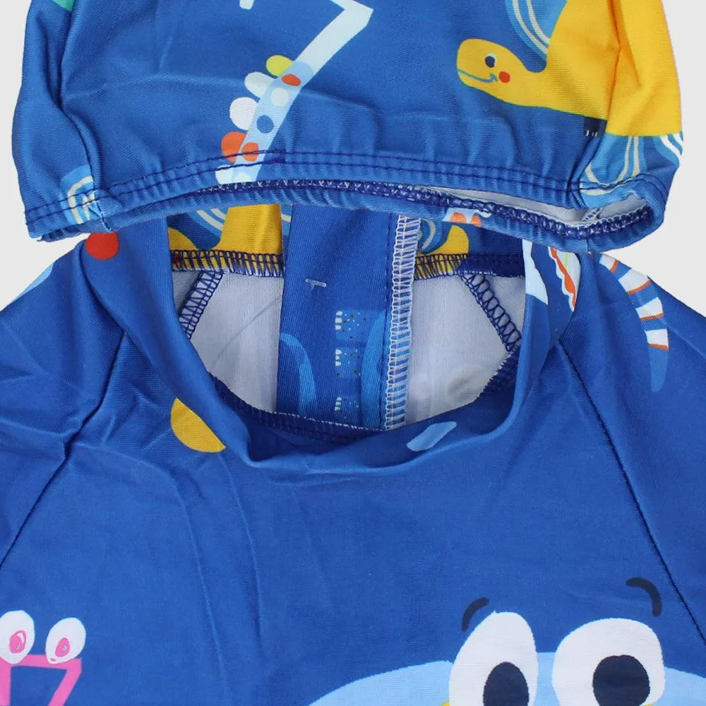 Cute Dino Overall Swim Suit