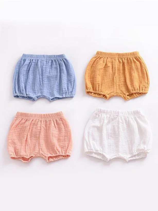 Cute Solid Color Shorts Infant Toddler BABY Boys Girls Short Pants Summer