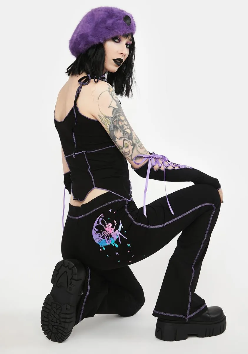 Dark Trance Yoga Pants