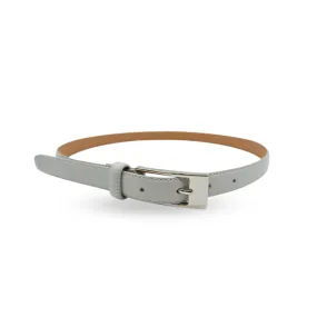 DEANEEN - Women's Grey Genuine Leather Belt