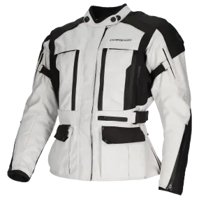 DRIRIDER EXPLORER LIGHT GREY/BLACK TEXTILE JACKET