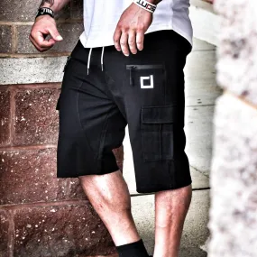 DSDNT Tactical Jogger Shorts Black