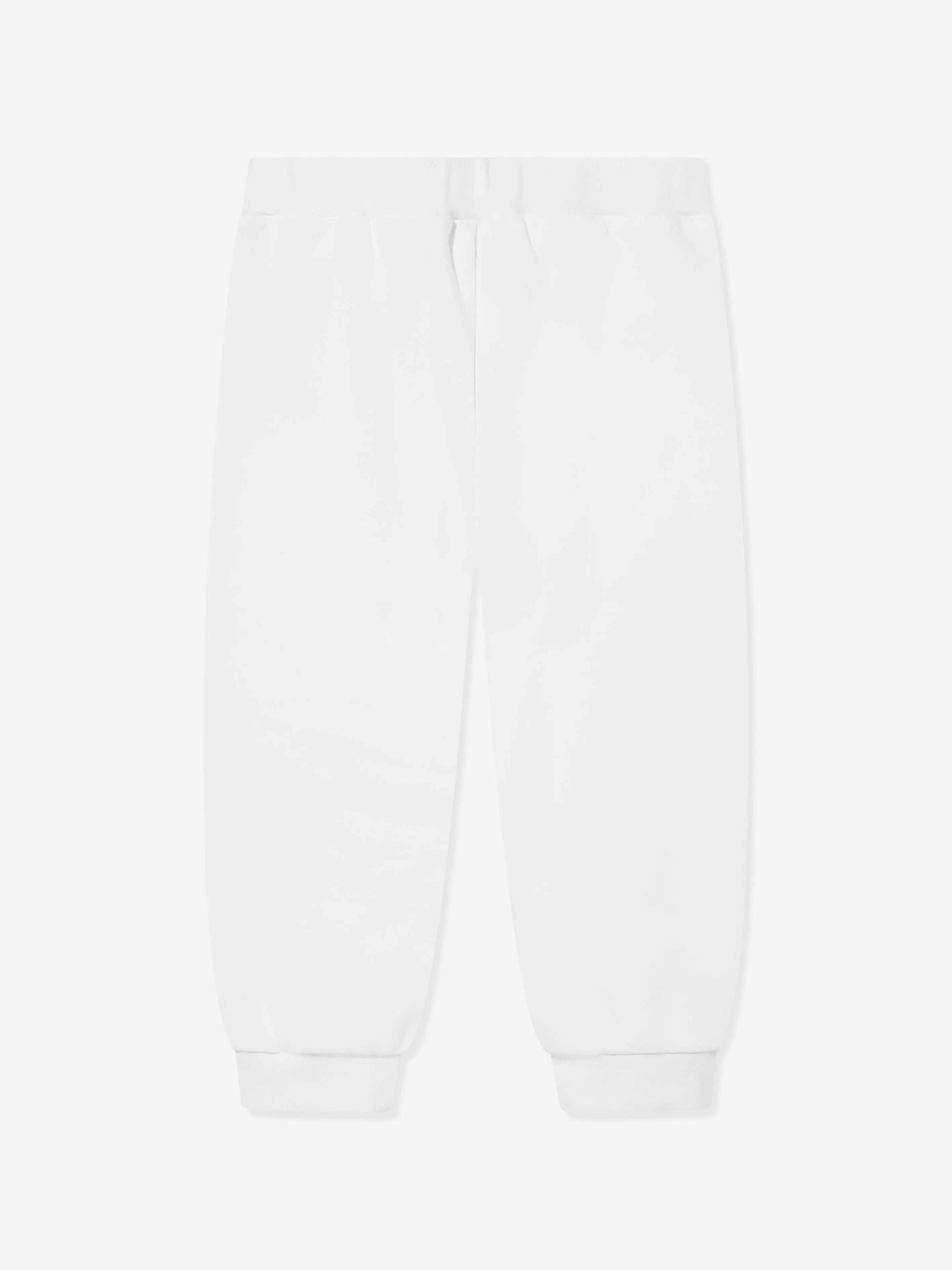 Fendi Baby Logo Joggers in White