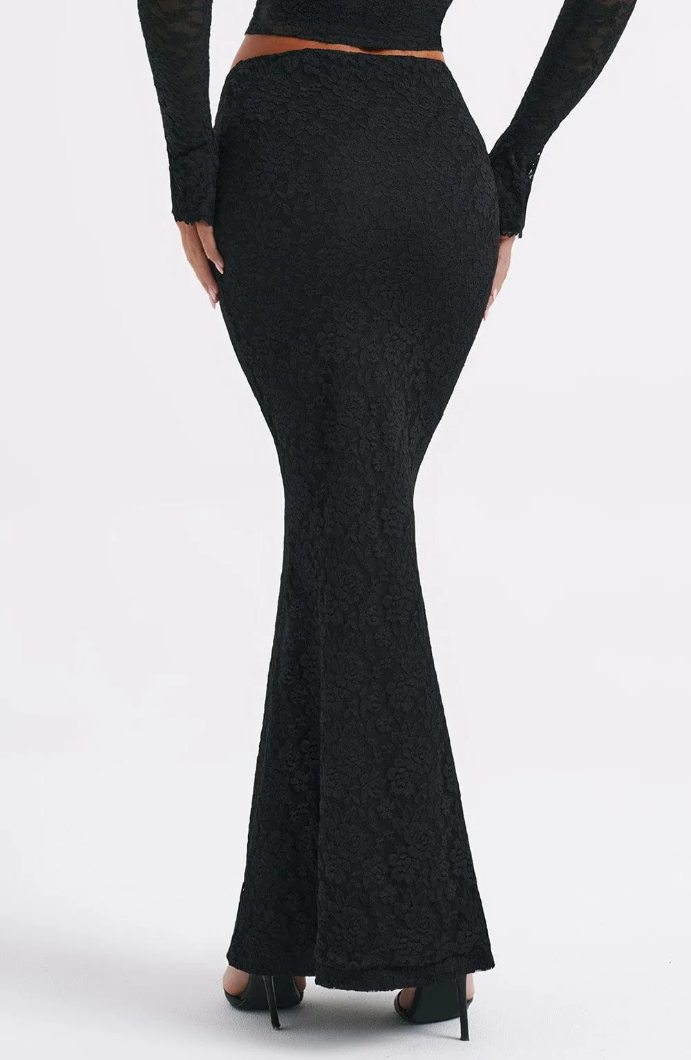 Fernanda Maxi Skirt - Black