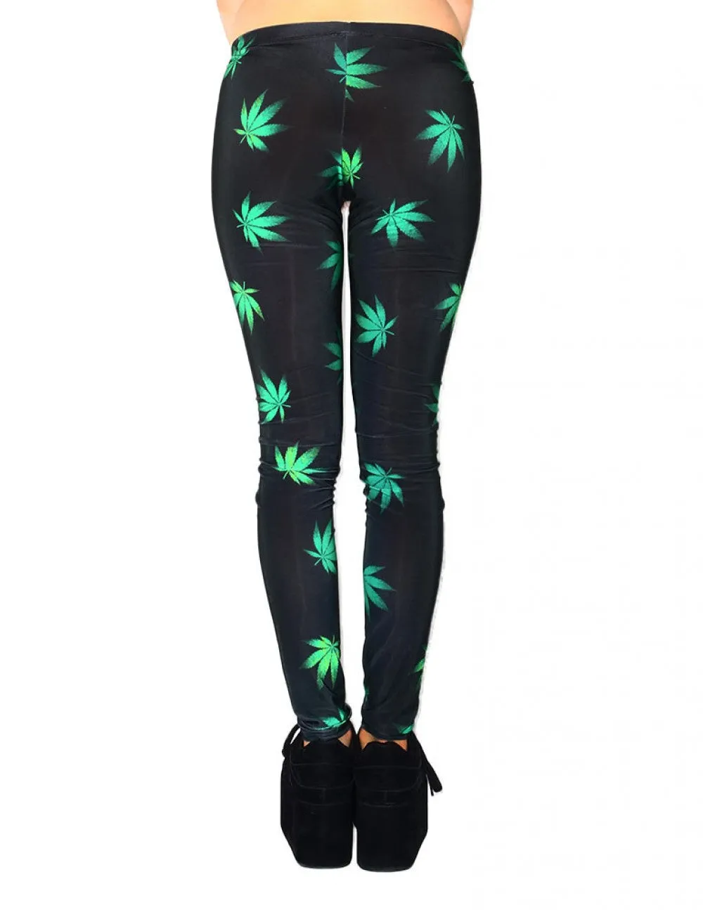 Ganja Leaf Leggings