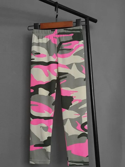 Girls Camo Always Looks Good Leggings