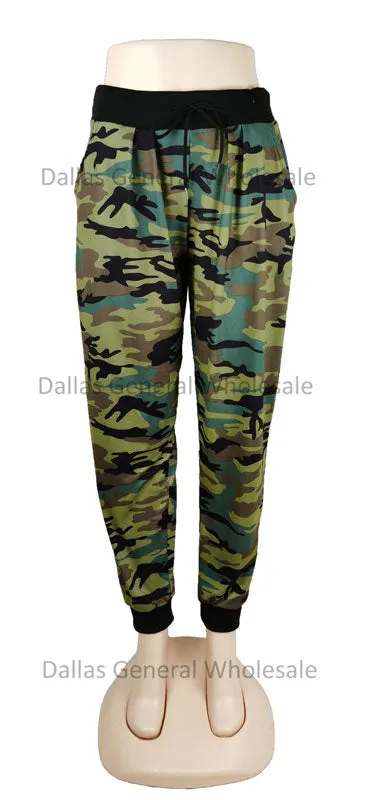 Girls Camouflage Track Pants Wholesale