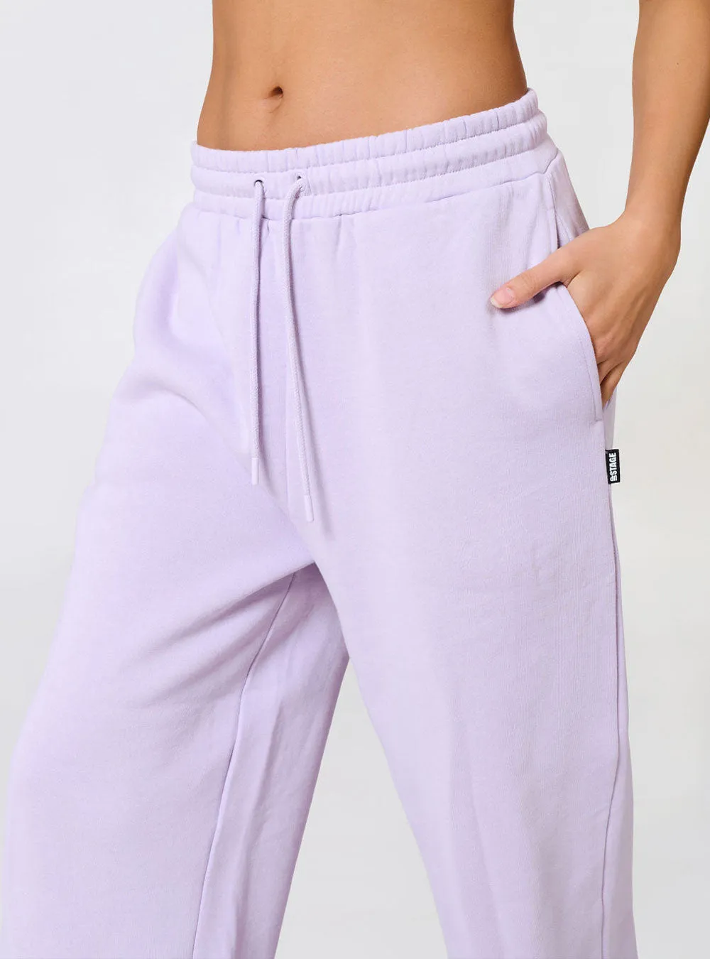 Girls It's A Vibe Flared Pants Lavender