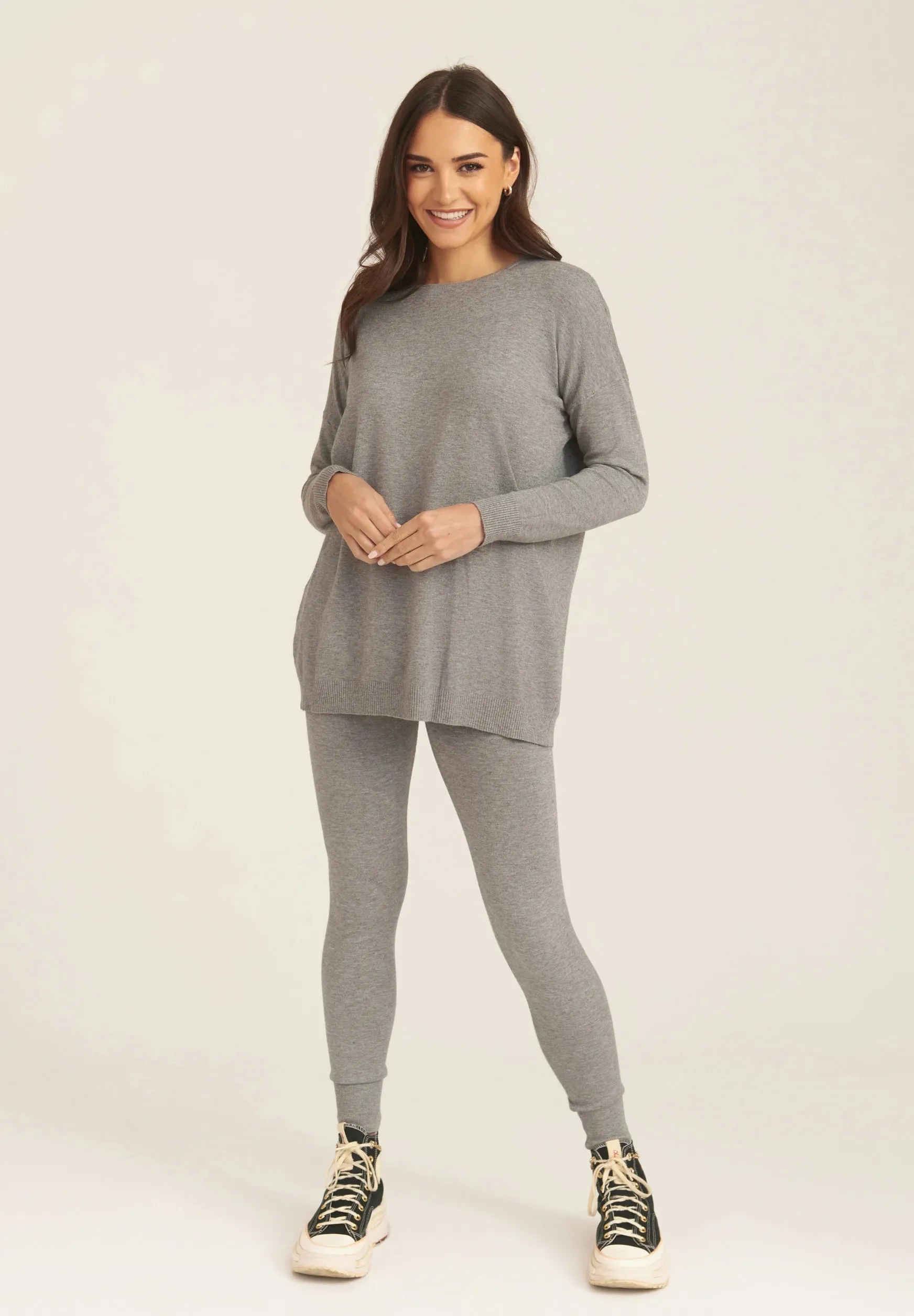 Grey Soft Touch Leggings