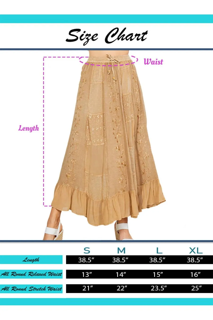 Gypsy Rhapsody Maxi Skirt