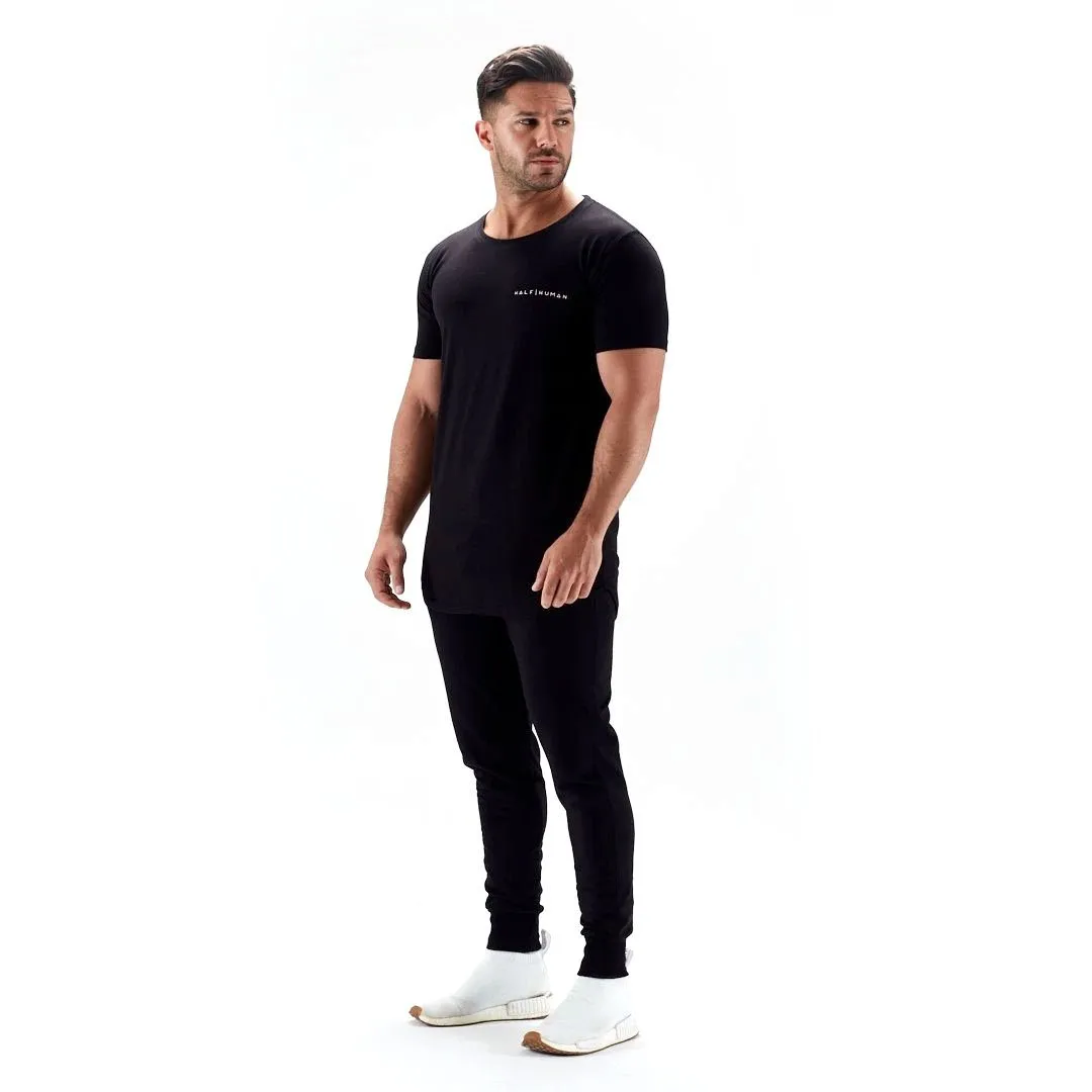 Half Human Mens Tapered Fit Joggers