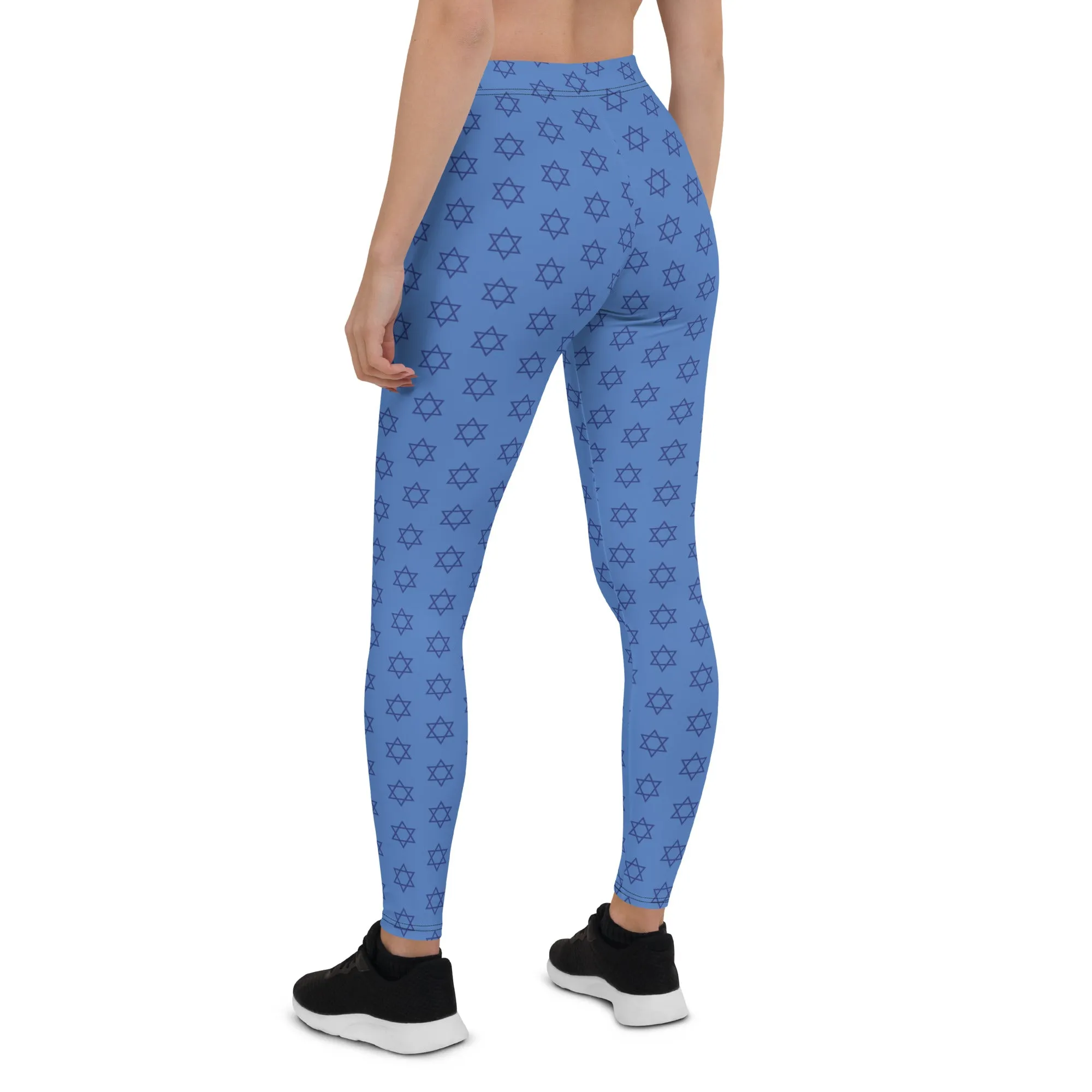 Hanukkah Print Leggings