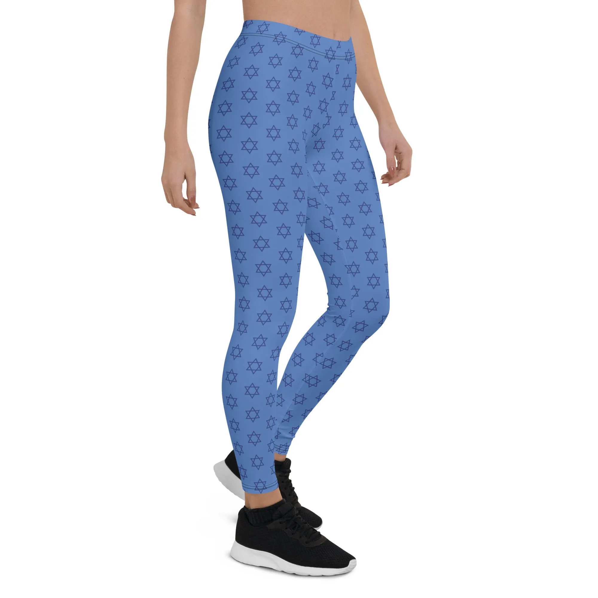 Hanukkah Print Leggings