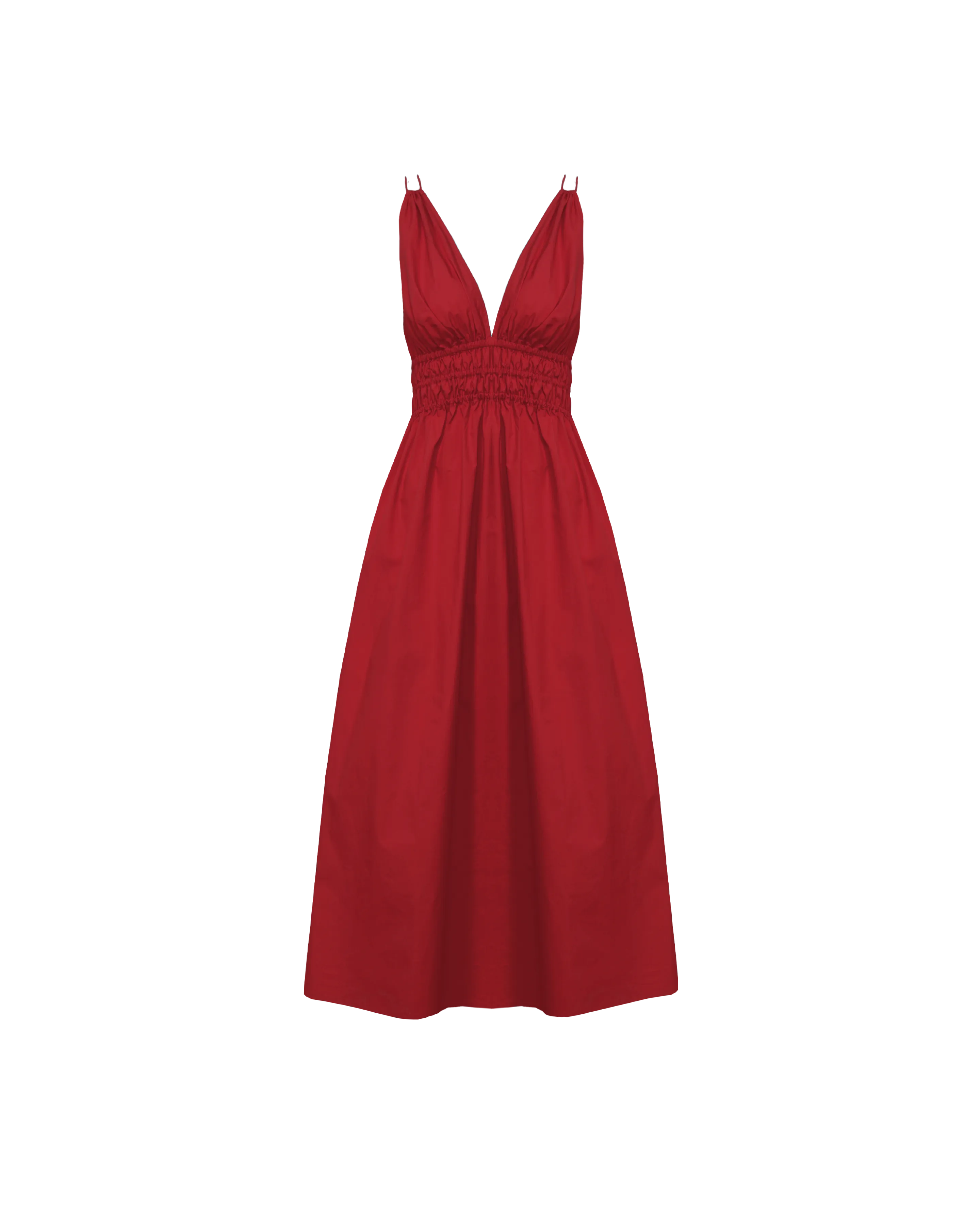 HERO MAXI DRESS GARNET