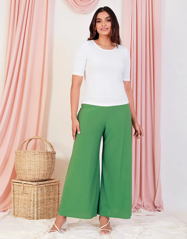 High Waisted Flared Pant