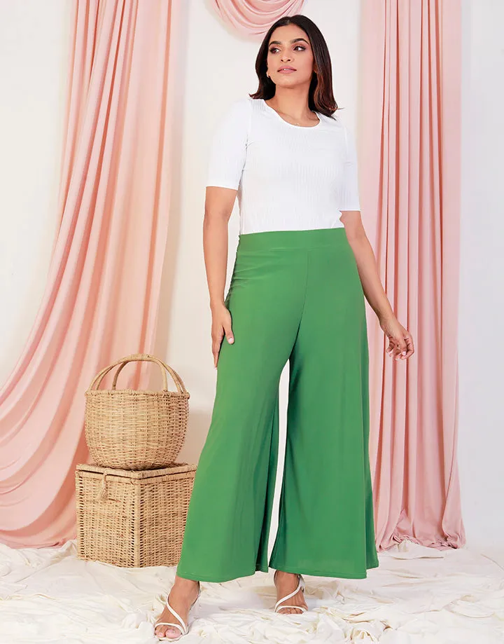 High Waisted Flared Pant