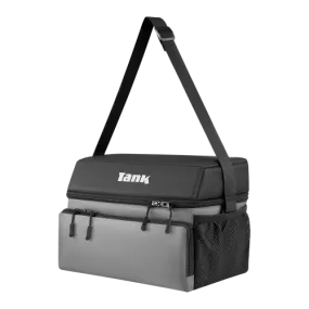 Insulated Thermal Bag 12 L Gray & Black