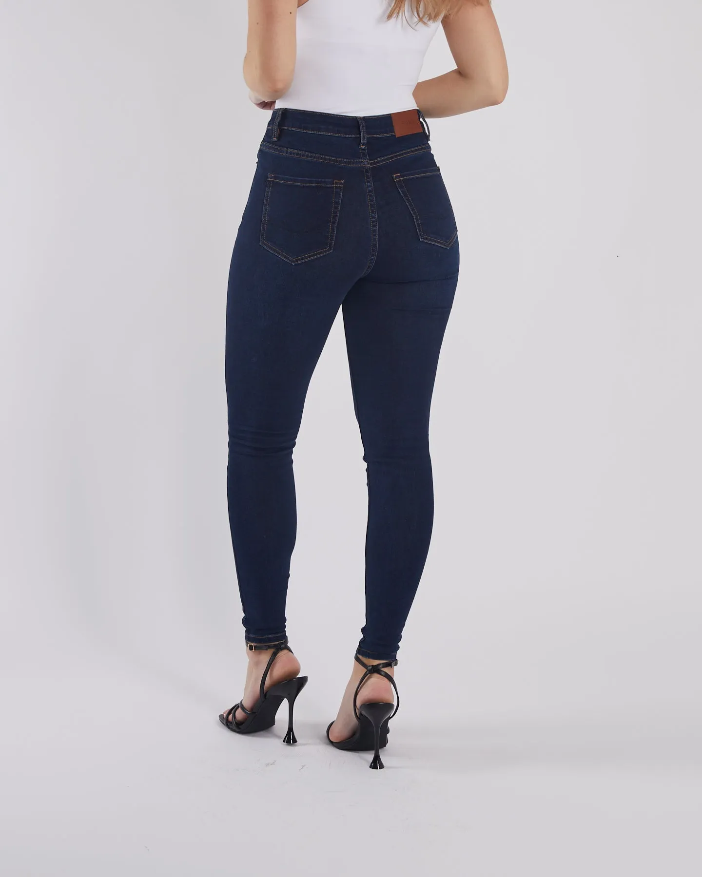 Jessica HR Skinny Denim Blue