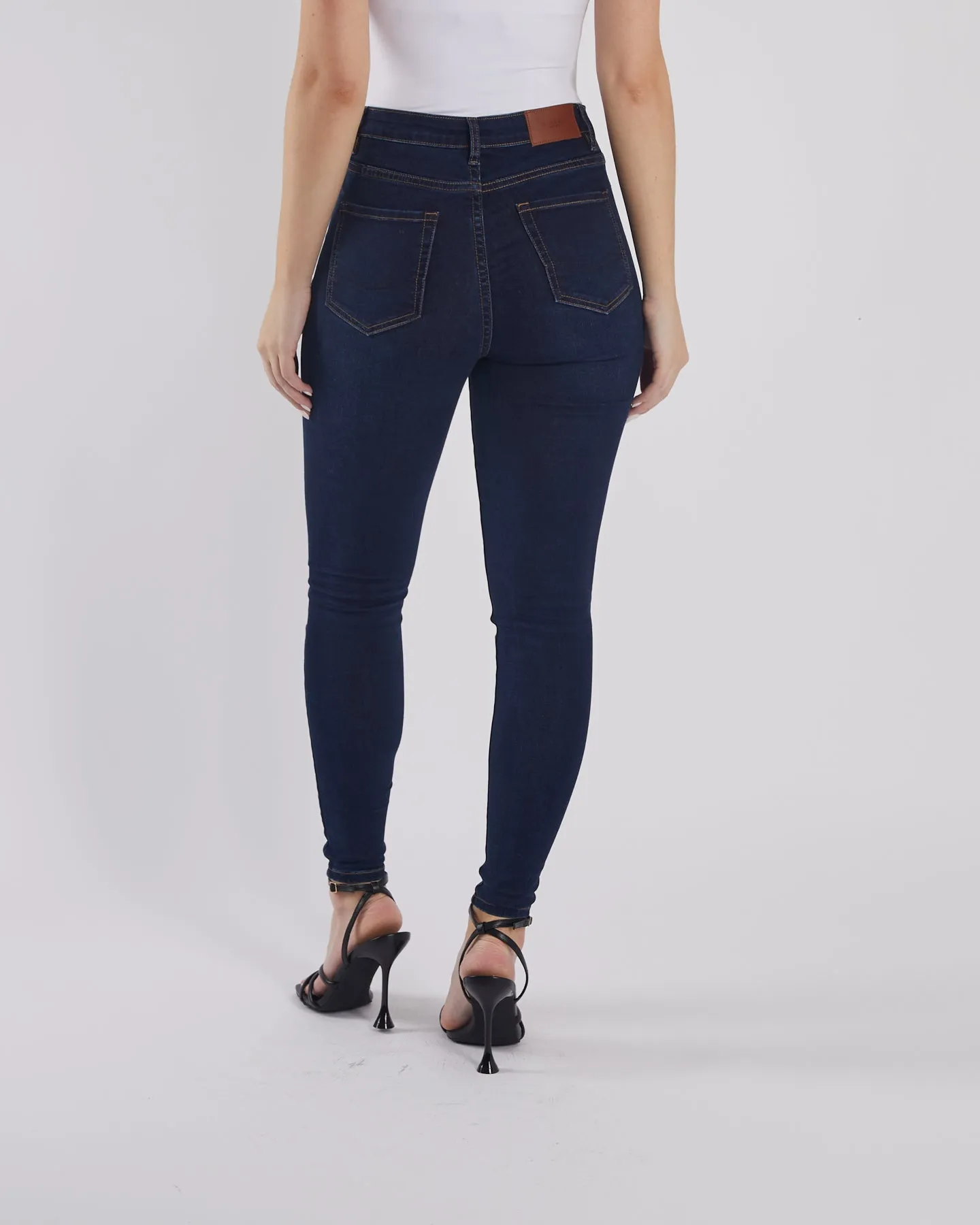 Jessica HR Skinny Denim Blue