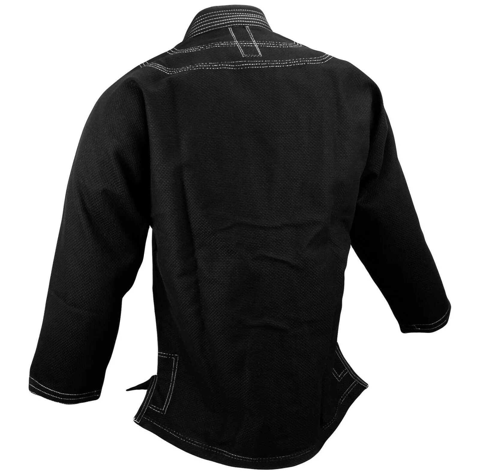 Jiu Jitsu Uniform, Diamond/Double Weave, Black